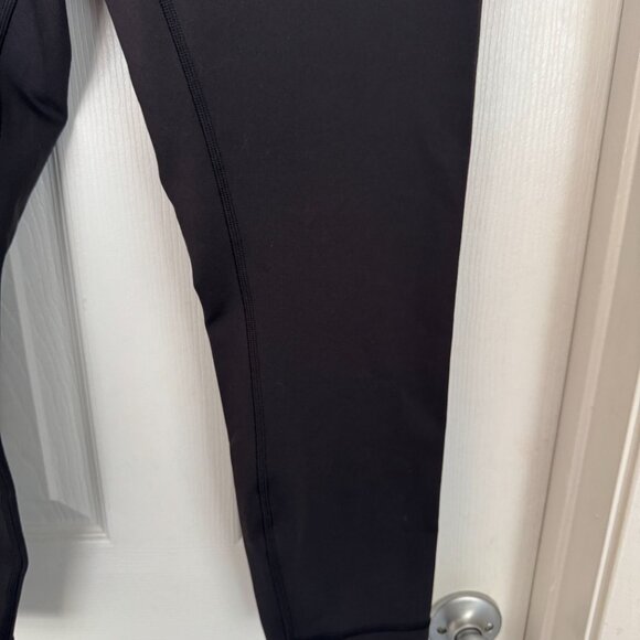 NWT Lululemon Wunder Under Luon High Rise Tights, 25'' Length, Black, Size 14 - Picture 6 of 16